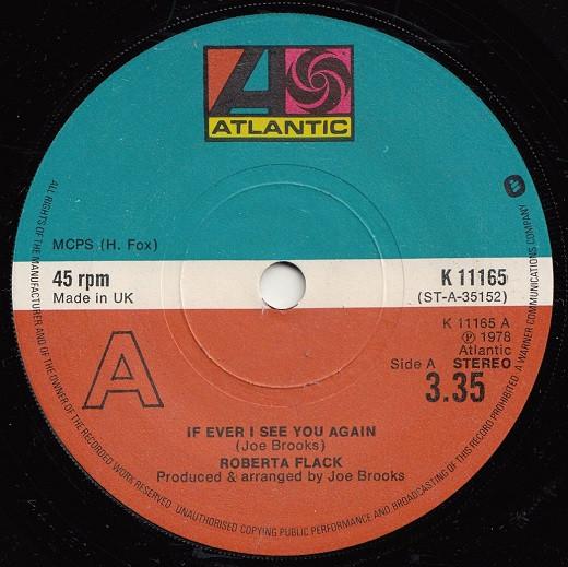 Roberta Flack - If I Ever See You Again