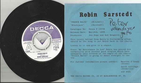 Robin Sarstedt - French Waltz