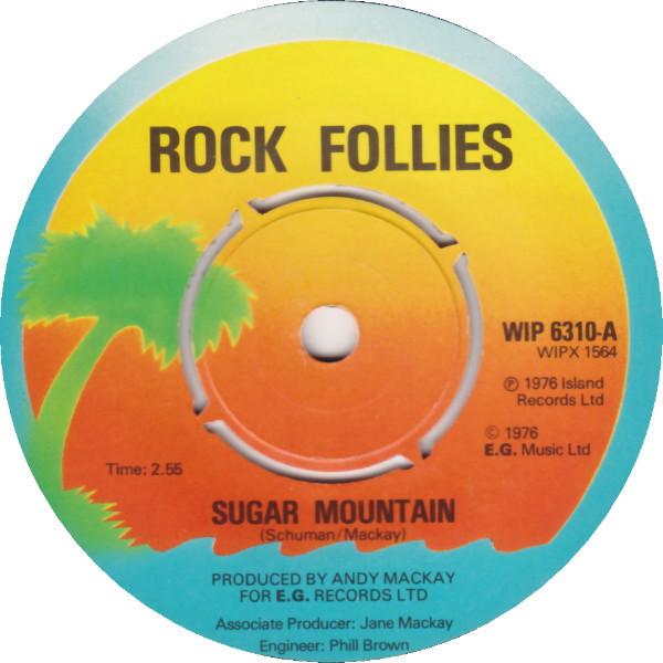 Rock Follies - Sugar Mountain / War Brides
