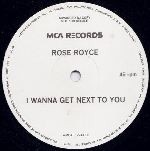 Rose Royce - I Wanna Get Next To You