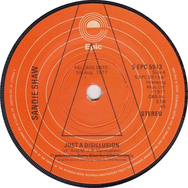 Sandie Shaw - Just A Disillusion