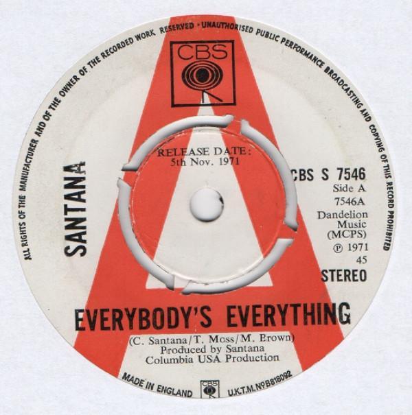 Santana - Everybody's Everything