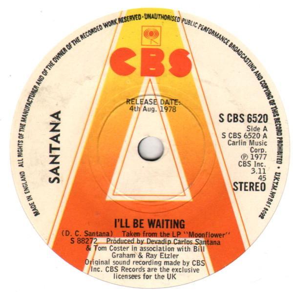 Santana - I'll Be Waiting