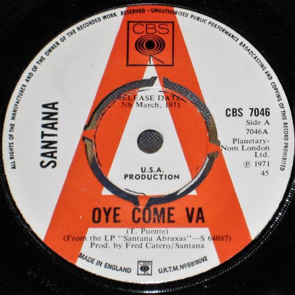 Santana - Oye Come Va