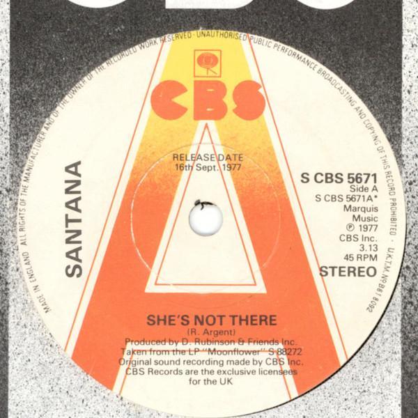 Santana - She's Not There