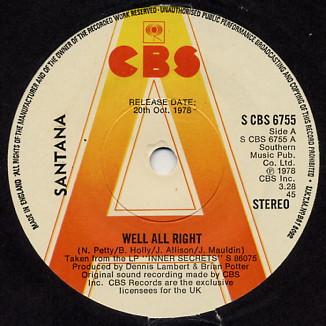 Santana - Well All Right