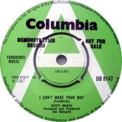 Scotty McKay - I Can't Make Your Way / Take A Giant Step