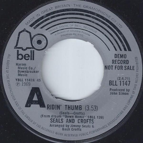 Seals & Crofts - Ridin' Thumb