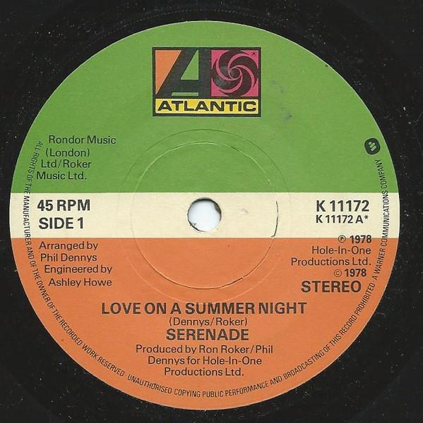 Serenade (18) - Love On A Summer Night