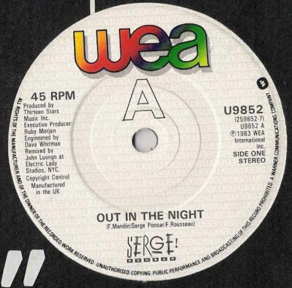 Serge Ponsar - Out In The Night