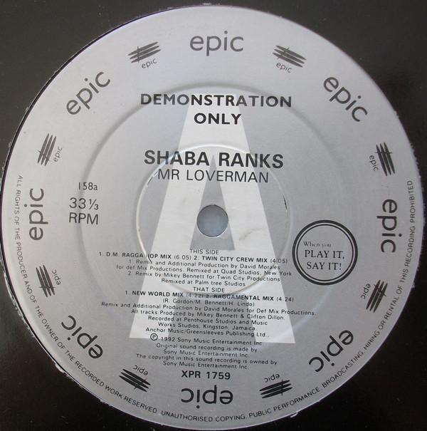 Shabba Ranks - Mr. Loverman