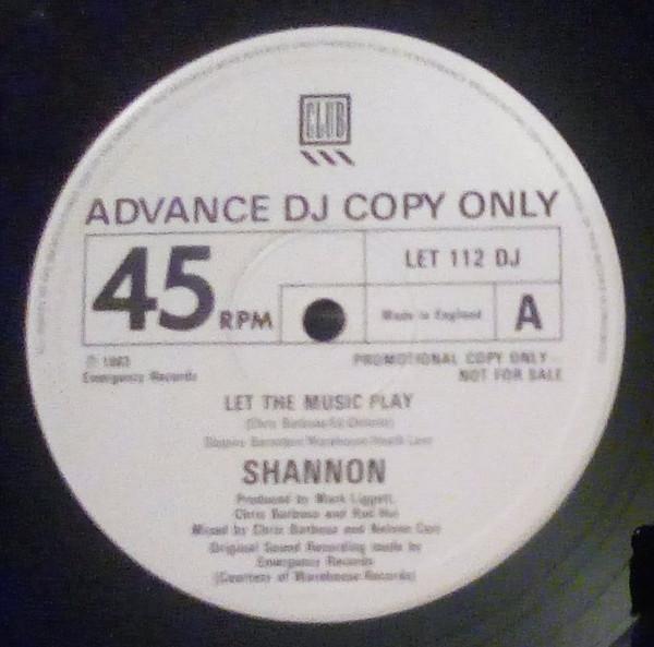 Shannon - Let The Music Play
