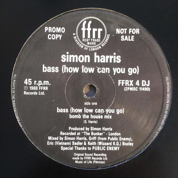 Simon Harris - Bass (How Low Can You Go) (Bomb The House Mix)