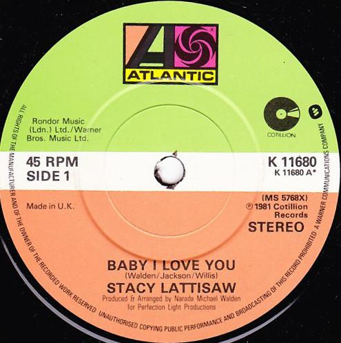 Stacy Lattisaw - Baby I Love You