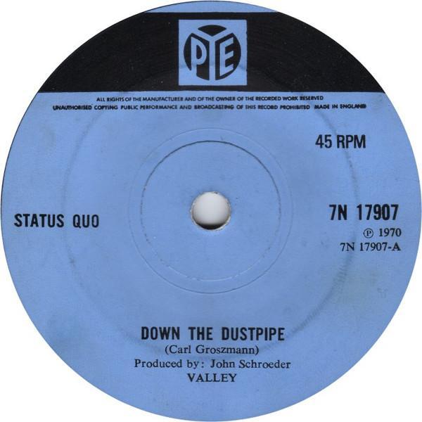 Status Quo - Down The Dustpipe