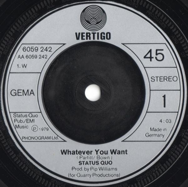 Status Quo - Whatever You Want