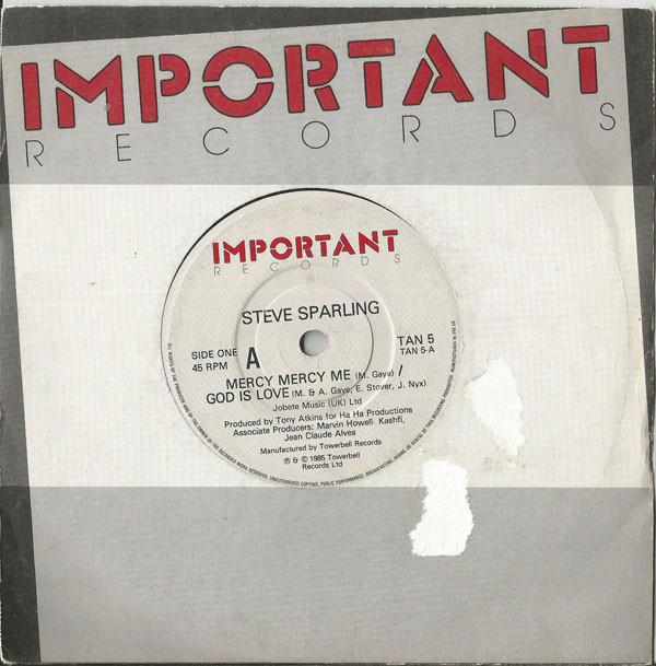 Steve Sparling - Mercy Mercy Me/God Is Love