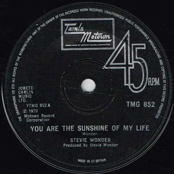 Stevie Wonder - You Are The Sunshine Of My Life