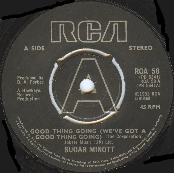 Sugar Minott, Desi Roots - Good Thing Going (We've Got A Good Thing Going) / Hung Up