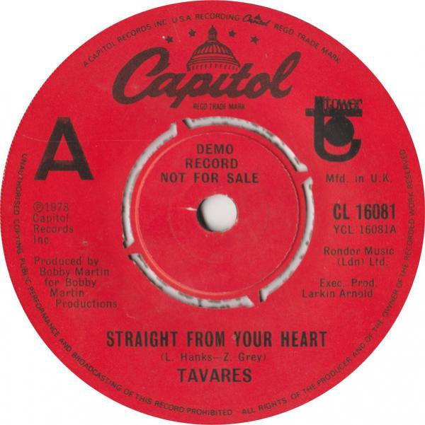 Tavares - Straight From The Heart