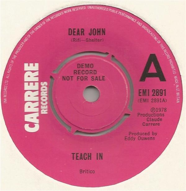 Teach-In - Dear John
