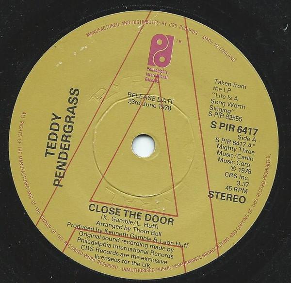 Teddy Pendergrass - Close The Door / Get Up, Get Down, Get Funky, Get Loose