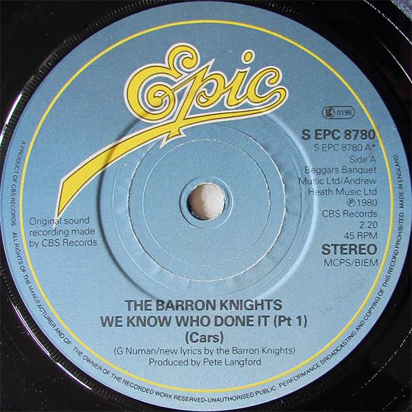 The Barron Knights - We Know Who Done It (Pt 1) (Cars)