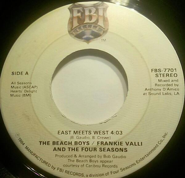 The Beach Boys, Frankie Valli, The Four Seasons - East Meets West