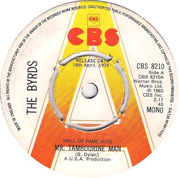 The Byrds - Mr. Tambourine Man / Turn Turn Turn