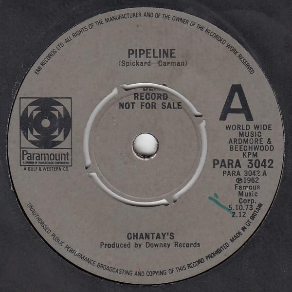 The Chantays - Pipeline / Move It