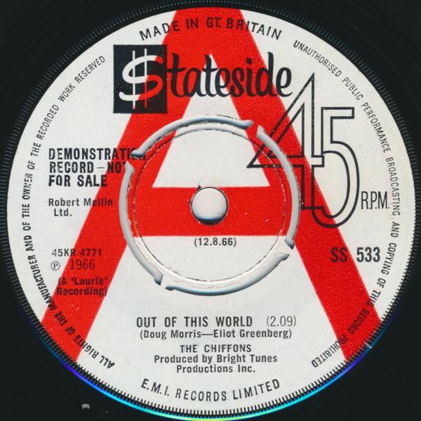 The Chiffons - Out Of This World