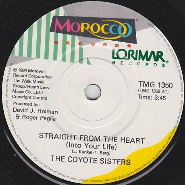 The Coyote Sisters - Straight From The Heart (Into Your Life)