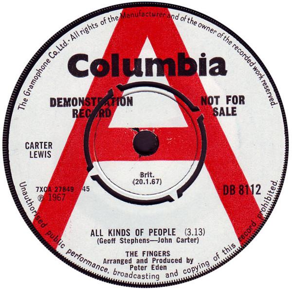 The Fingers - All Kinds Of People