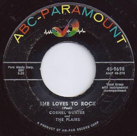 The Flairs, Cornell Gunter - She Loves To Rock / In Self Defense