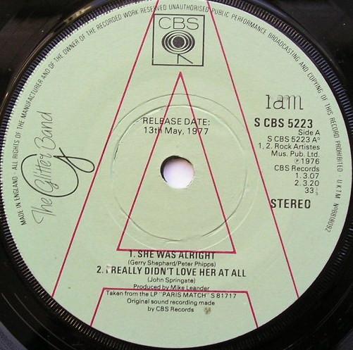 The Glitter Band - She Was Alright