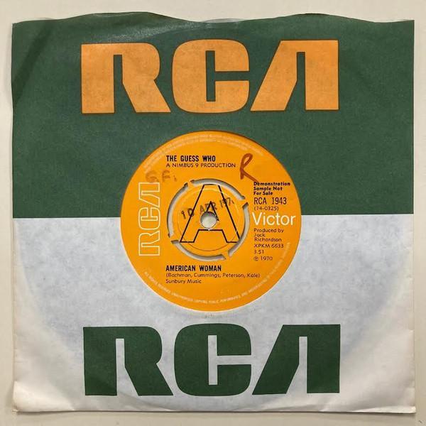 The Guess Who - American Woman / No Sugar Tonight