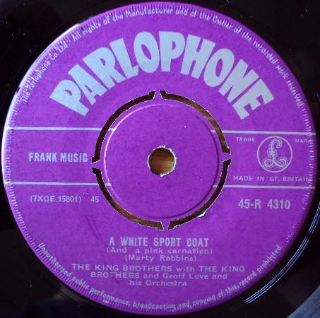 The King Brothers, Geoff Love & His Orchestra - A White Sport Coat (And A Pink Carnation)