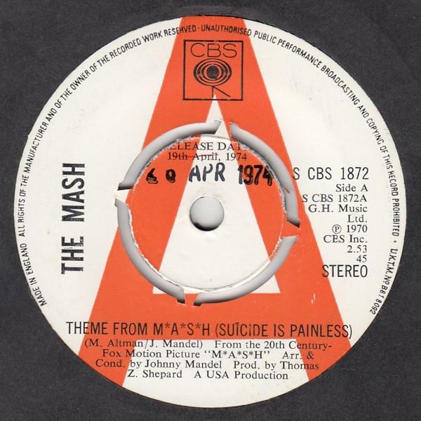 The Mash - Theme From M*A*S*H (Suicide Is Painless)