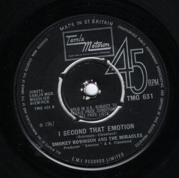 The Miracles - I Second That Emotion