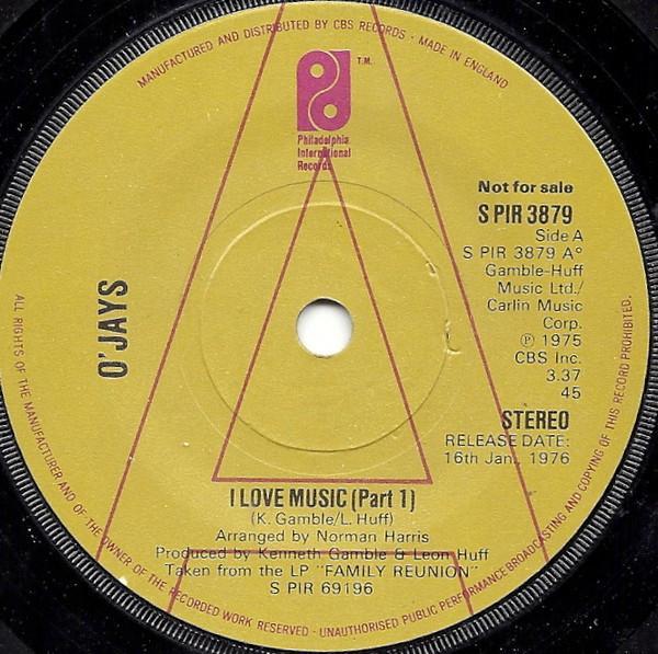 The O'Jays - I Love Music
