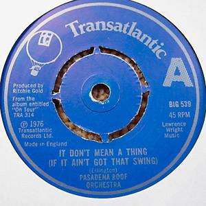 The Pasadena Roof Orchestra - It Don't Mean A Thing (If It Ain't Got That Swing)