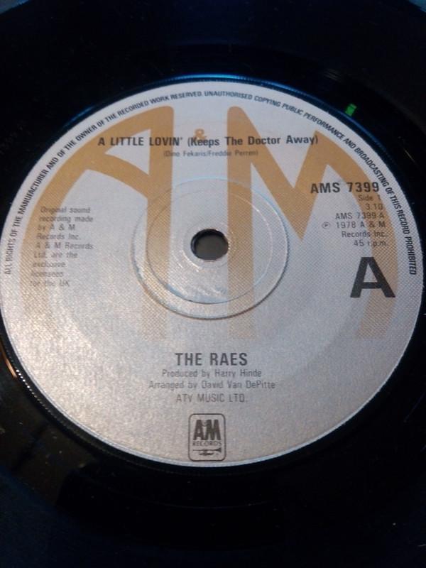 The Raes - A Little Lovin' (Keeps The Doctor Away)