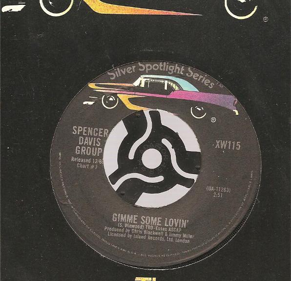 The Spencer Davis Group - Gimme Some Lovin' / Keep On Running