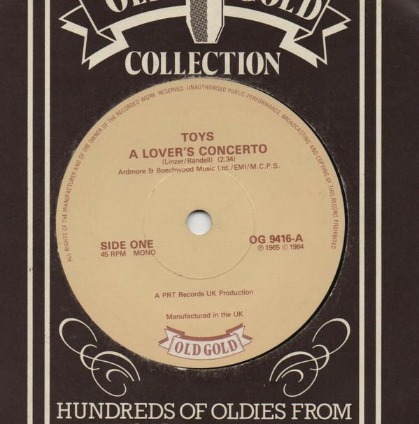 The Toys, Norma Tanega - A Lover's Concerto / Walking My Cat Named Dog