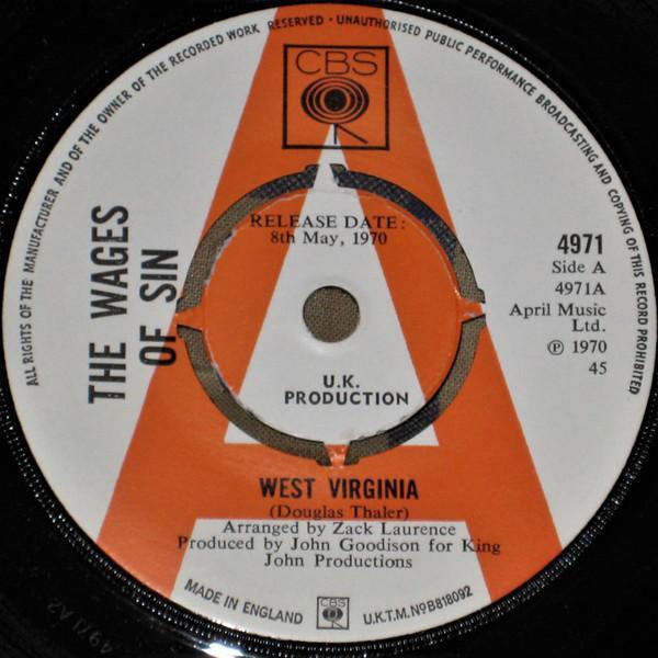 The Wages Of Sin - West Virginia