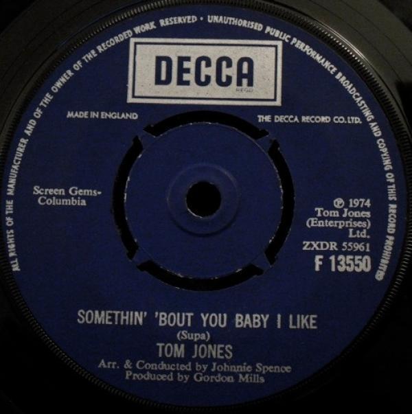 Tom Jones - Somethin' 'Bout You Baby I Like