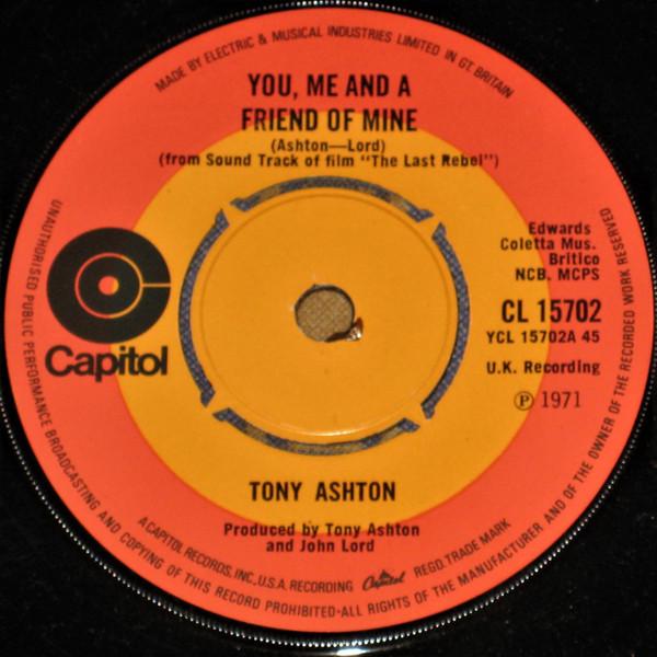 Tony Ashton - You, Me And A Friend Of Mine