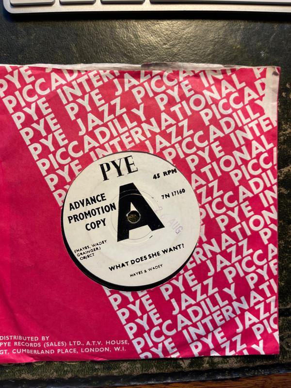 Tony Hayes (2), Steve Wadey - What Does She Want?