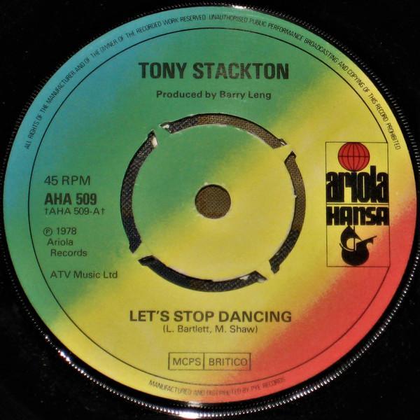 Tony Stackton - Let's Stop Dancing