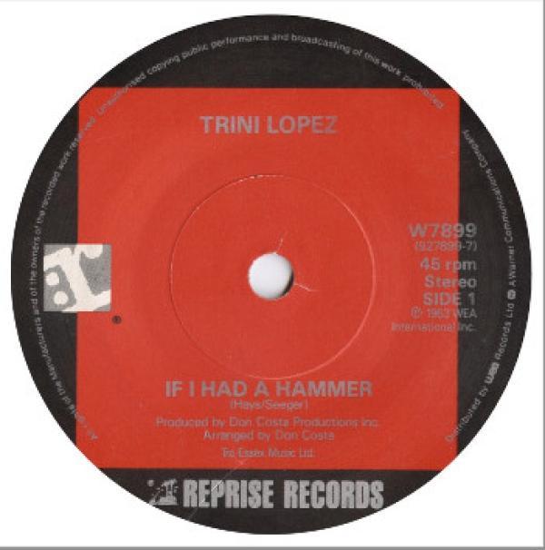 Trini Lopez - If I Had A Hammer